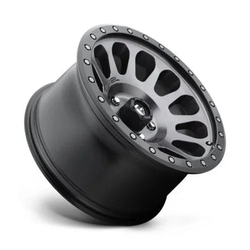 Fuel Vector Wheel Matte Gunmetal With Black Rim Bead Ring 18 Inch - Brixton 4x4 - Buy Online Now!